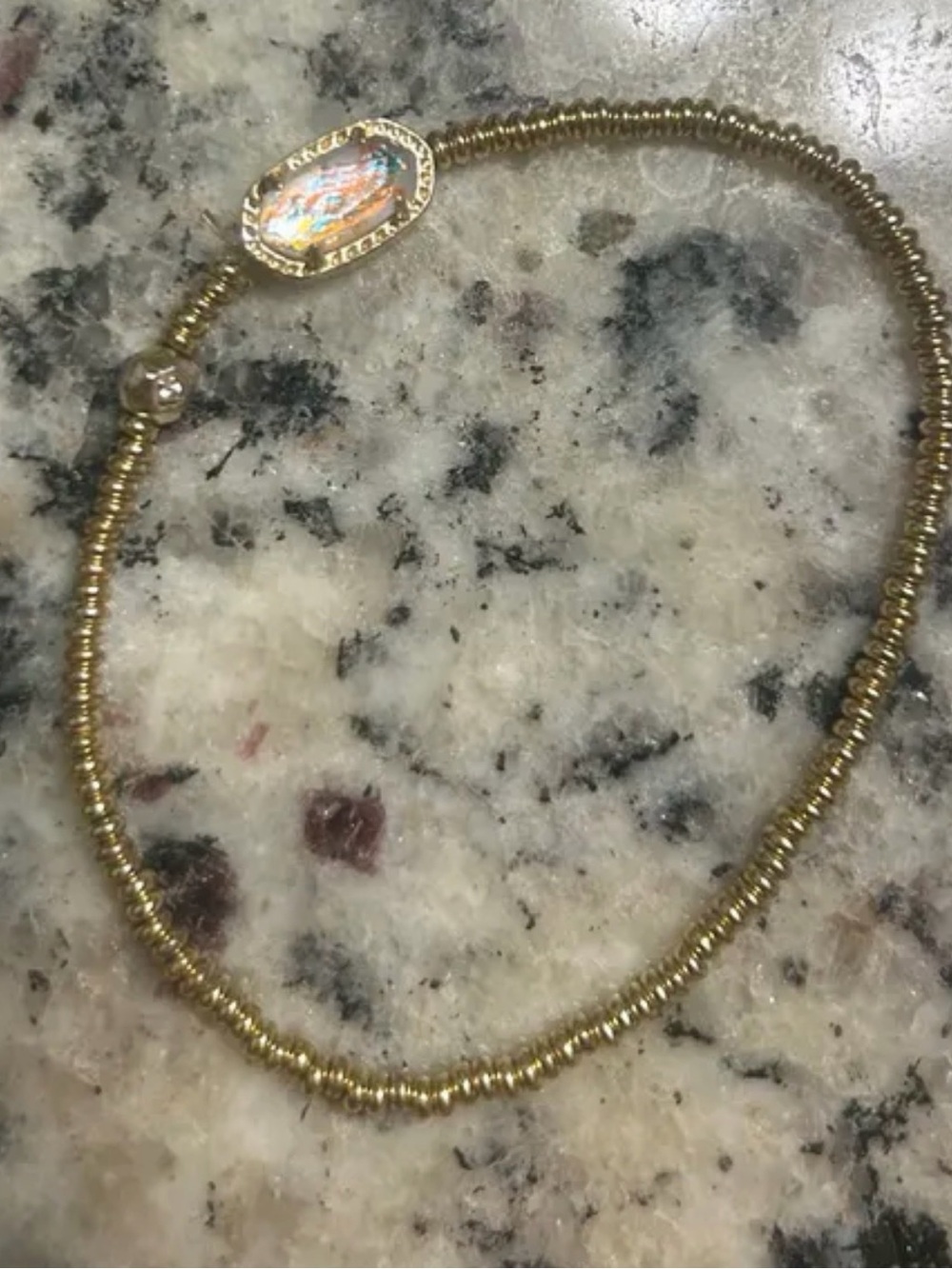 Kendra Scott Stretch Bracelet Gold Elisa